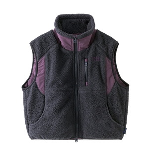 男童夹棉马甲2026秋冬新款儿童男孩加厚保暖羊羔毛外穿上衣冬装