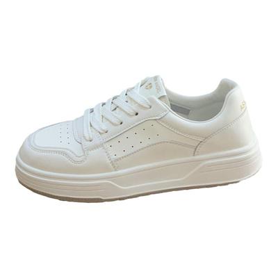 显脚小黑白熊猫鞋厚底增高小白鞋