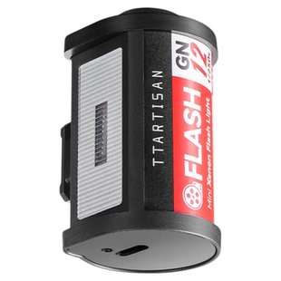 铭匠迷你闪光灯【内置电池】微单相机外置热靴灯适用索尼富士佳能尼康通用便携专业F复古小型机顶灯