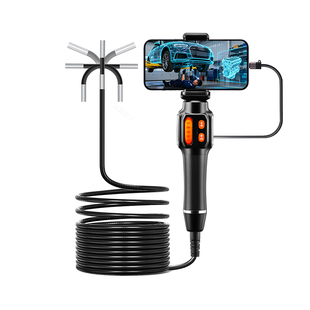 CAKI汽修内窥镜高清防水镜头拍照检测管道堵塞探查孔洞转弯摄像头