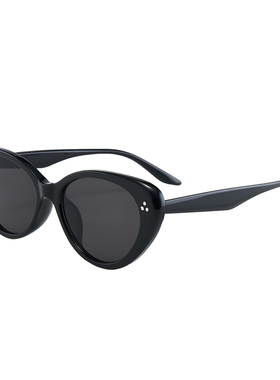 桔里猫眼防紫外线显瘦太阳镜女