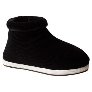 冬季棉布鞋男加绒加厚保暖防滑室内手工千层底中年老年爸爸老棉鞋