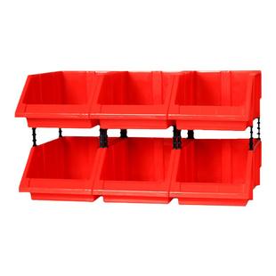 腾正跃仓库塑料盒工具货架螺丝盒收纳盒子储物盒收纳零件盒可组合