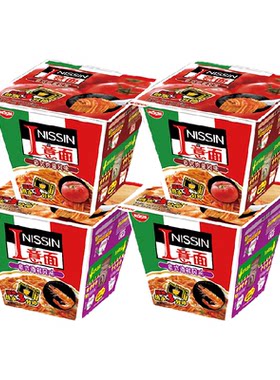 日清多口味意大利面拌面