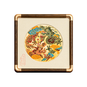 南京云锦研究所中国特色非遗工艺礼品摆件龙年款高端礼盒礼品