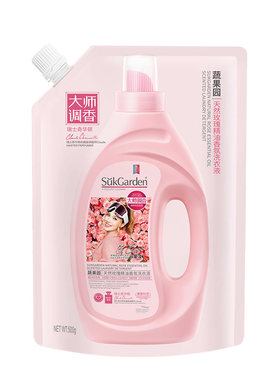 【天猫U先】蔬果园女王玫瑰香水洗衣液500g*1袋
