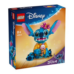 LEGO乐高43249史迪奇拼搭积木女孩礼物2024新款拼搭积木玩具礼物