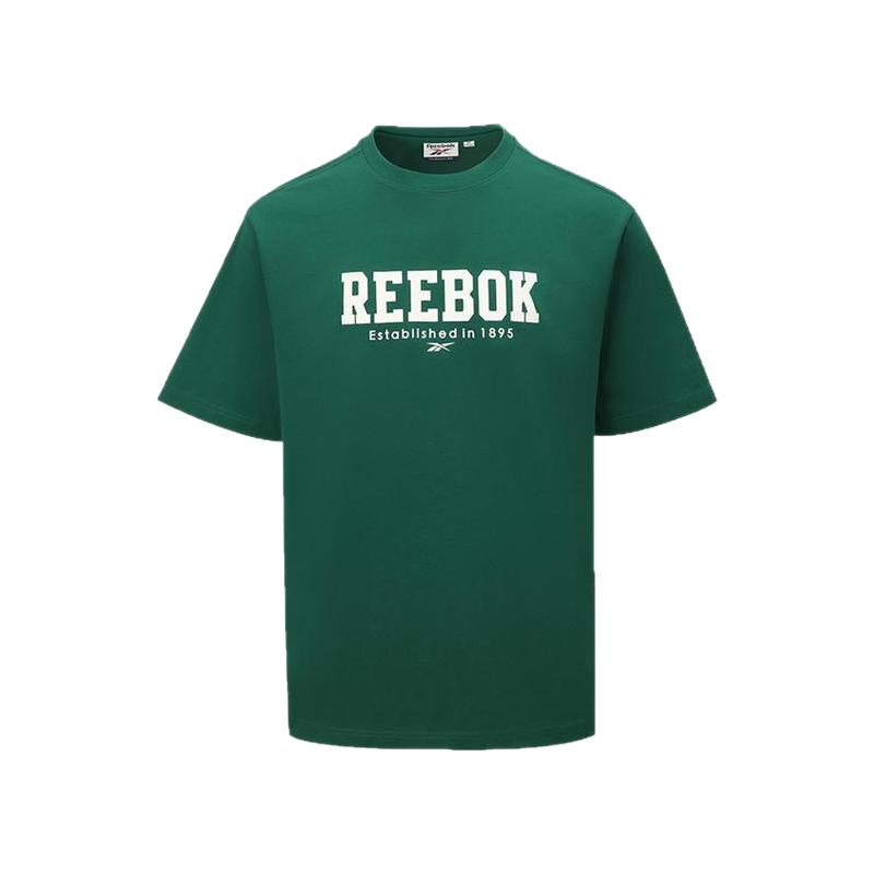 Reebok锐步官方25夏季男女同款经典印花舒适百搭运动休闲T恤
