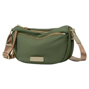 包包2025新款饺子包女高级感女包通勤牛津布斜挎包轻便女式单肩包