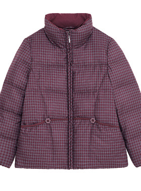 奶奶冬季短款羽绒服时尚白鸭绒外套5060岁品牌袄子中老年女装