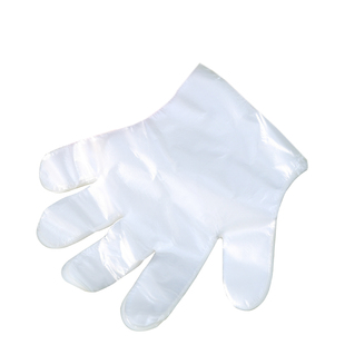 明彩一次性的手套餐饮美发食品吃龙虾烧烤加厚透明PE薄膜整箱包邮