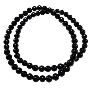 橘子红水晶 黑碧玺(电气石) 脚链手链