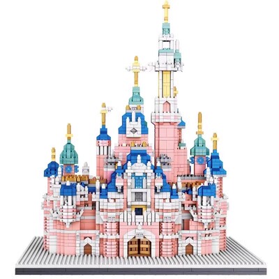 【送情人礼物】DIY拼装城堡积木