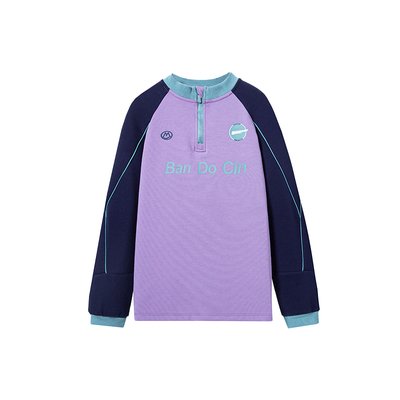 半度闲女童春秋款卫衣洋气运动