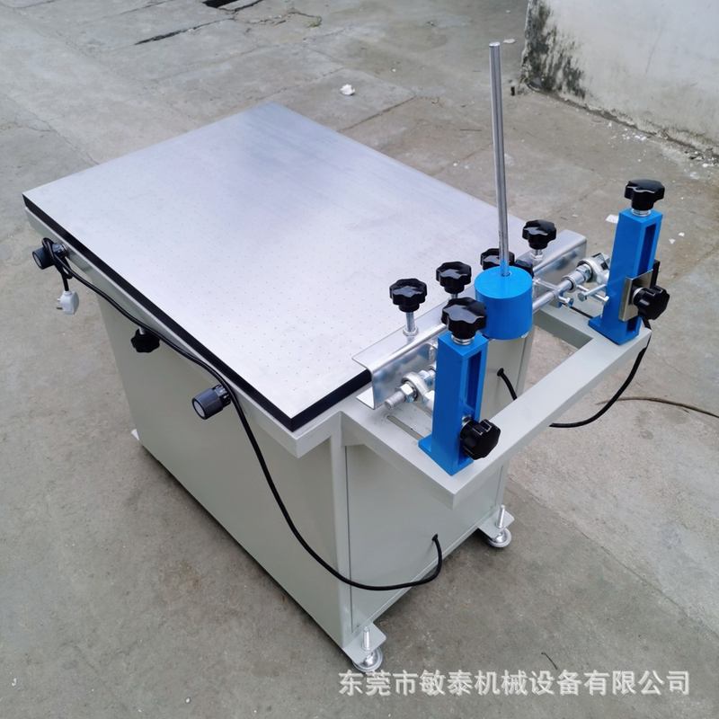 厂家吸气台手动印刷台手动印刷机平面不锈钢丝网印刷吸气丝印机