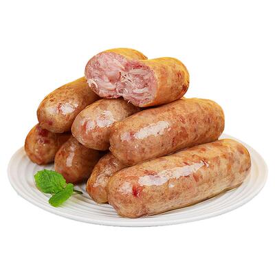 【鲜肉制作】脆皮爆汁火山石烤肠