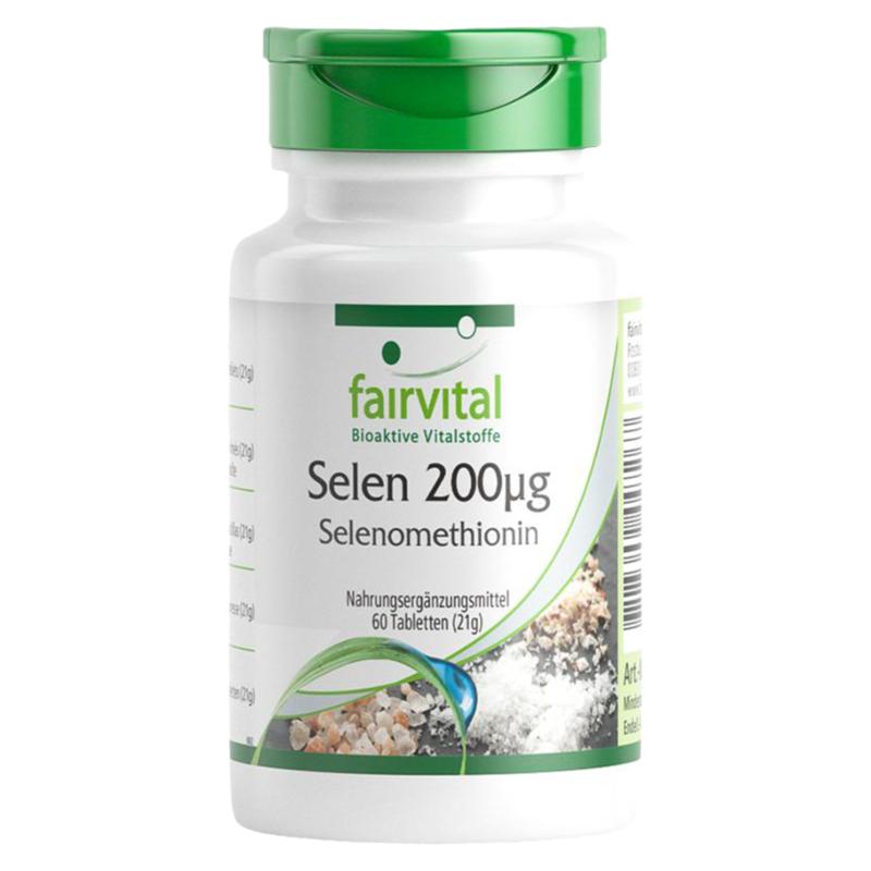 德国fairvital进口麦芽硒片补硒女活性硒元素有机硒免疫力保健品