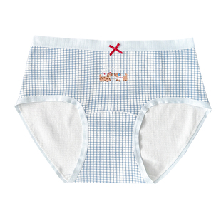 童趣小狗A类纯棉大码内裤女10A抑菌全棉加长裆2026新款胖MM三角裤