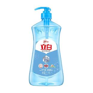 立白洗洁精盐洁洗洁精1.1kg除菌浓缩型不伤手食品用蔬果净