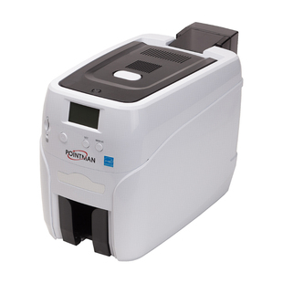 珀音特曼N15证卡打印机健康证考勤人像IC卡工作证光缆挂牌打印机