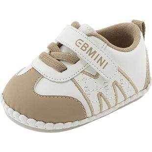 英贝米尼婴幼儿鞋子秋季软底宝宝步前鞋6-12个月学前一阶段幼儿鞋