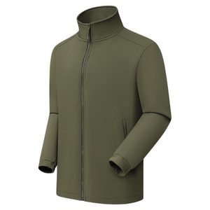 户外软壳衣男2025新款防风防泼夹克上衣耐磨保暖登山运动外套加绒