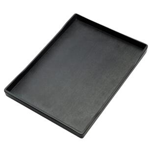 托盘长方形蓝色灰色茶盘美容院专用客房酒店仿木纹密胺茶盘绿色粉