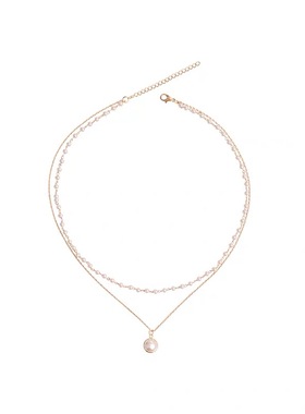 choker仙女月亮脖子饰品吊坠项链