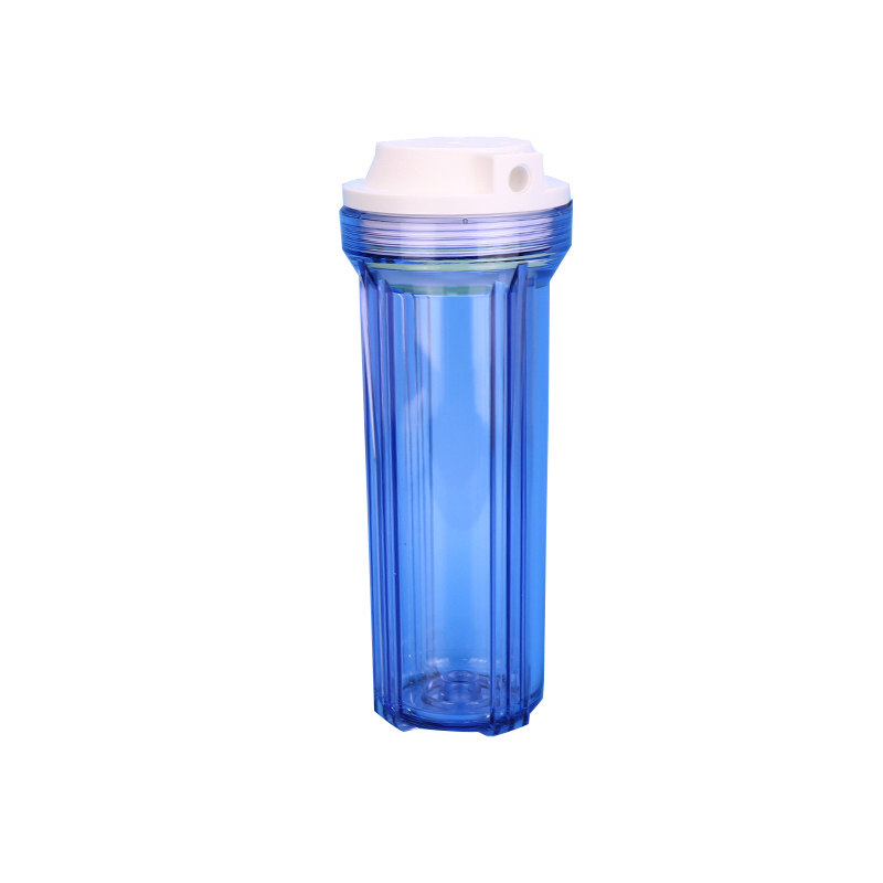 净水器10寸通用滤瓶家用前置过滤器透明PP棉滤桶三级套装纯净水机