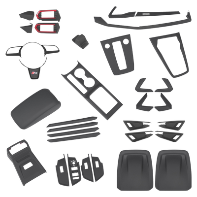 耐励后排中央防踢板专车专用