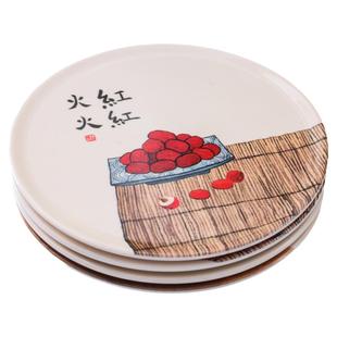 餐桌垫汤碗垫子菜盘垫餐桌密胺隔热垫防烫耐热加厚圆形耐高温家用