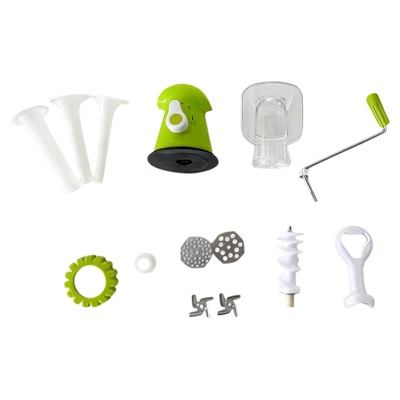 手动绞肉灌肠机绞肉机三个加长管