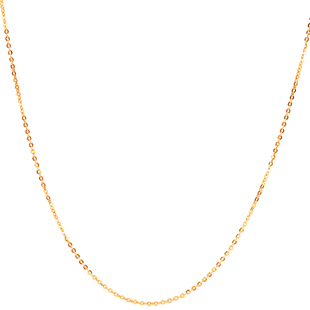 18k金o字链au750彩金女白金玫瑰金黄金项链细款闪o十八2025年新款