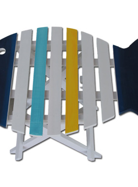 地中海风可折叠影楼实木道具