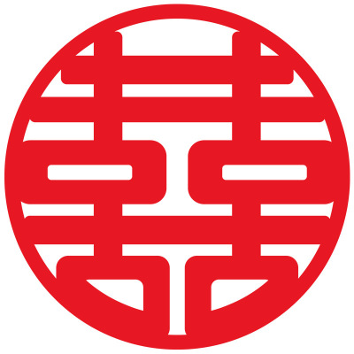 植绒大喜字结婚装饰背景墙卧室门
