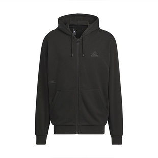 Adidas阿迪达斯男子连帽外套休闲针织套头衫夹克IT3963 GK9032