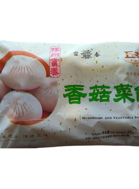 扬州特产富春包子香菇菜营养早餐
