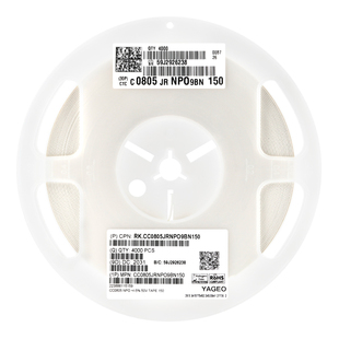 原装 0805贴片电容 15pF(150) ±5% 50V NP0 CC0805JRNPO9BN150