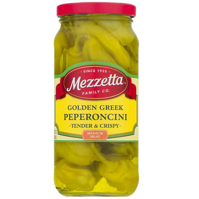 美国Mezzetta辣椒圈西餐切片泡椒
