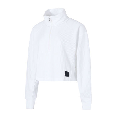 【自营】UA安德玛卫衣女装时尚简约运动服户外休闲跑步训练套头衫