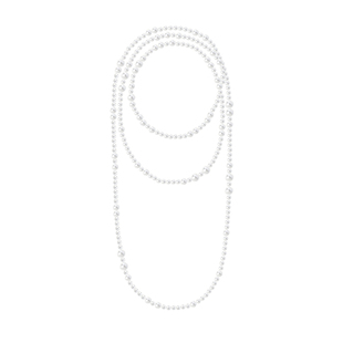 珍珠项链长款澳白女2025新款爆款正品轻奢法秋冬式毛衣链叠戴多层