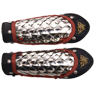 龙鳞甲护臂乌衣巷原创明制汉服甲胄金色银色304不锈钢鱼鳞甲护腕