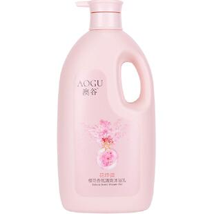 阿道夫澳谷樱花香氛沐浴露沐浴乳1.8L持久留香 清爽保湿正品