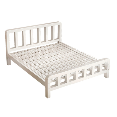 铁艺床双人床现代简约1.5米加厚加固铁架单人床1.8经济型宿舍铁床