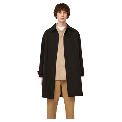 Herschel赫行经典翻领风衣外套