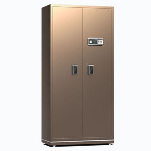 鑫欧格大型家用保管箱办公室电子保密柜1.8米对开门保险柜指纹密码双门文件柜重型保险箱