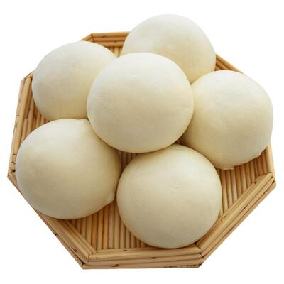 老面馒头9斤家庭量贩装山东纯手工老面大馒头不加糖呛面大饽饽