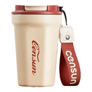 先行保温杯男女生复古感咖啡杯高颜值便携316不锈钢随行保温杯