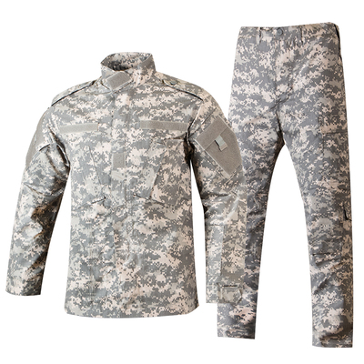 美军acu迷彩服套装男女春秋耐磨