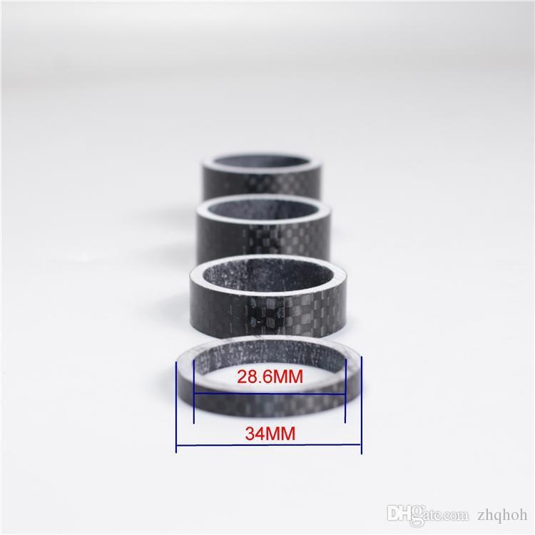 现货供应全碳纤维自行车碳纤维垫圈公路山地自行车垫圈车